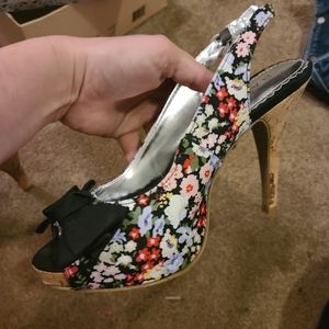 Rampage Peep toe heels